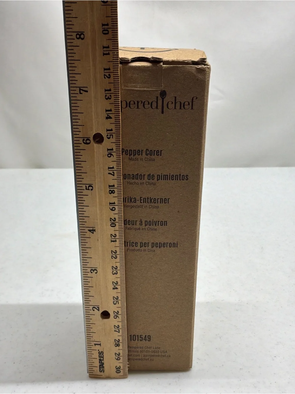 Pampered Chef Pepper Corer -New in Box